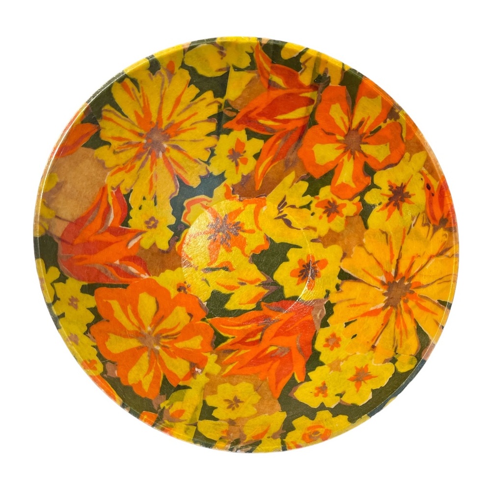 Vintage MCM Fiberglass Bowl